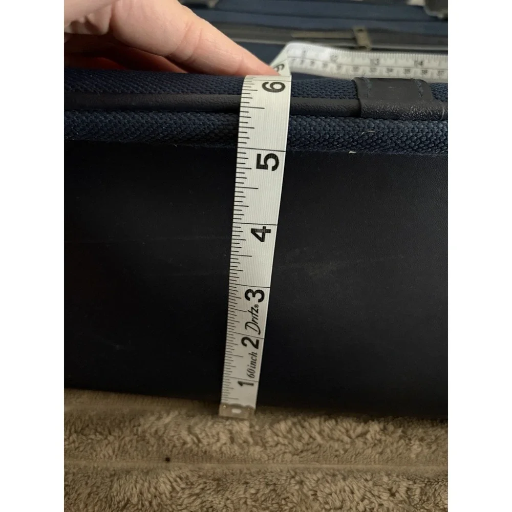 1990s Samsonite Blue soft-sided bi-fold garment travel bag‎ 23